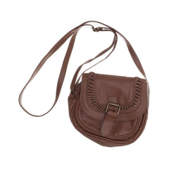 Bruine Crossbody Franjehandtas