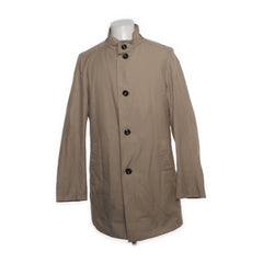 Cinque | Beige Klassieke Manteljas