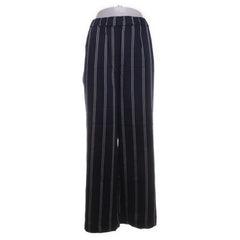 Masai | Zwarte gestreepte broek