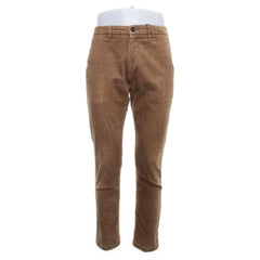 NN07 | Bruine corduroy chino