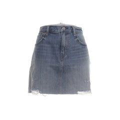 Spijkerrok | Verwassen denim minirok