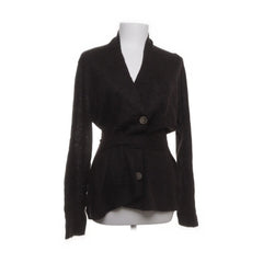 Mayerline | Zwart gebreid vest