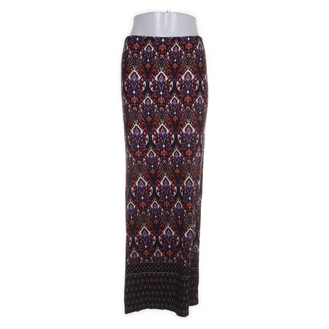 Roman | Zwart, Meerkleurig - Maxi rok