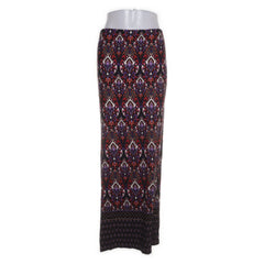 Roman | Zwart, Meerkleurig - Maxi rok