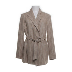 Sisley | Beige, Wit - Blazer
