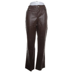 The Kript | Bruine Leren Broek