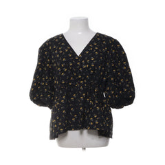 Gestuz | Zwart, Meerkleurig - Wikkeltop