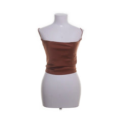 Gina Tricot | Bruine Strapless Top