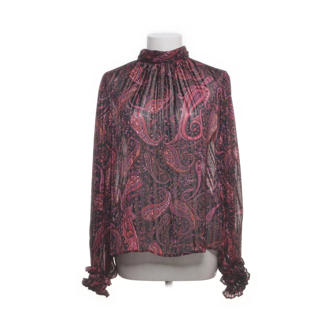 Mango | Zwart, Lila, Roze - Blouse