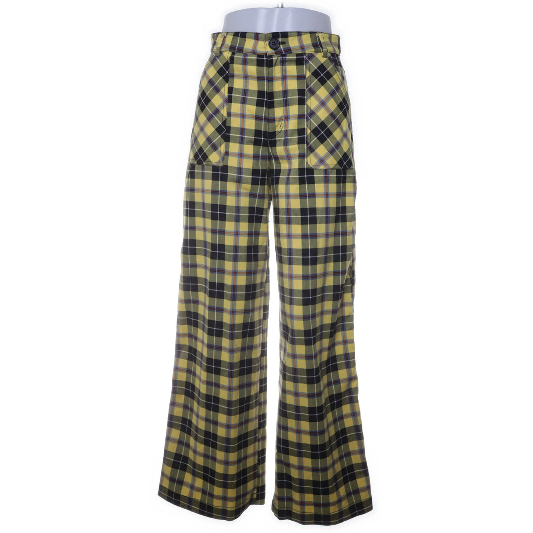 Monki | Geel, Meerkleurig - Broek