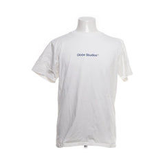 Globe Studios | Wit T-shirt met Opdruk