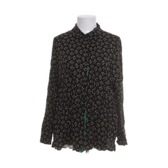 Gerry Weber | Zwarte patroonblouse met knopen