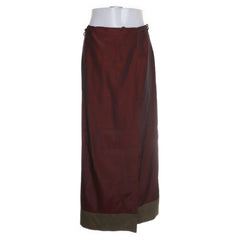 Hirsch | Bruin, Groen - Maxi rok