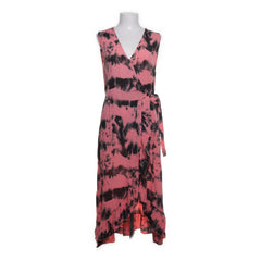 Mix By | Roze, Zwart, Meerkleurig - Maxi jurk