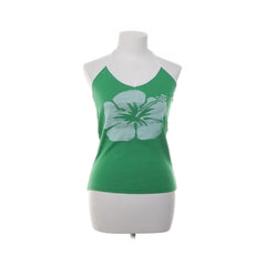 Sis by Sisters | Groen bloemen tanktop