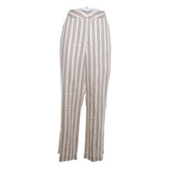 Part Two | Beige gestreepte broek