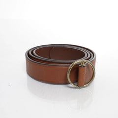 Bruine Lederen Riem