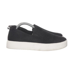 Ellos | Zwarte slip-on sneakers met witte zool