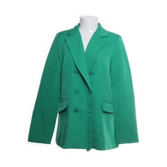 Copperose | Groene dubbele blazer