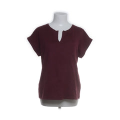 Free/Quent | Bordeaux T-shirt met V-hals