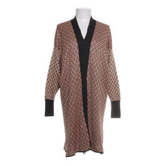 Summum Woman | Bruine Gebreid Lang Vest