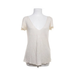 Maje | Beige V-hals T-shirt