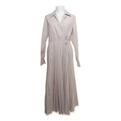 Arket | Beige Maxi Jurk Wrap-stijl