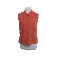 Hirsch | Oranje Mouwloze Blouse