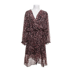 Maëlle | Zwart, Rood - Jurk