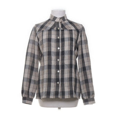 Lucia | Grijs, Beige, Zwart, Meerkleurig - Flanellen overhemd