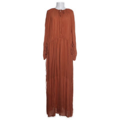 Arket | Roestbruine Maxi Jurk