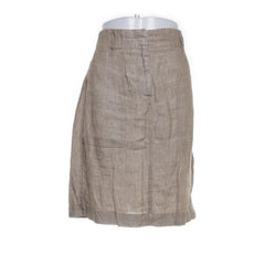 Cecil | Beige linnen rok
