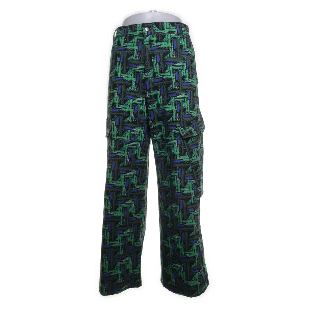 Nicla | Groen, Meerkleurig - Cargo broek