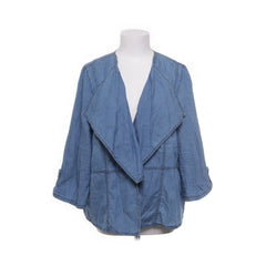 Gina Laura Collection | Blauwe Denim Overslagjas