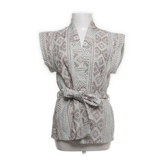 Cotton Club | Wit, Beige, Meerkleurig - Gilet