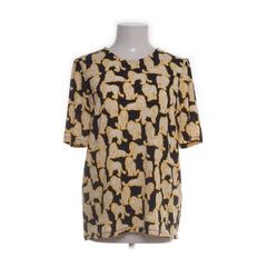 STOCKH LM | Beige luipaard print shirt