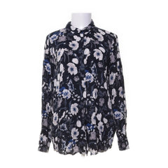 Soyaconcept | Donkere bloemenprint blouse