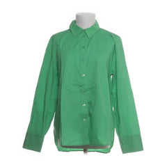 Reserved | Groene katoenen overhemd