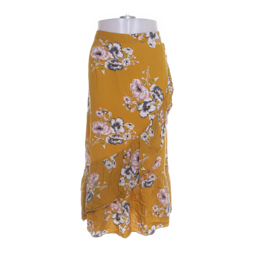 House of Soul | Geel, Meerkleurig - Wikkelrok