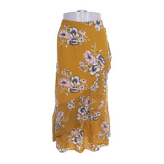 House of Soul | Geel, Meerkleurig - Wikkelrok