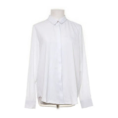 H&M | witte, klassieke blouse met kraag