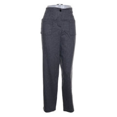 Rue Blanche | Grijze Wollen Pantalon