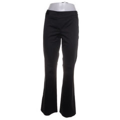 Hallhuber | Zwarte Uitlopende Pantalon