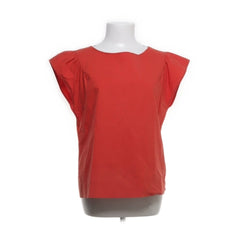 Luisa Cerano | Rode mouwloze blouse