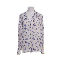 Marc O'Polo | Witte blouse met blauwe bloemen