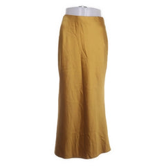 Gina Tricot | Mosterdgele wijde broek