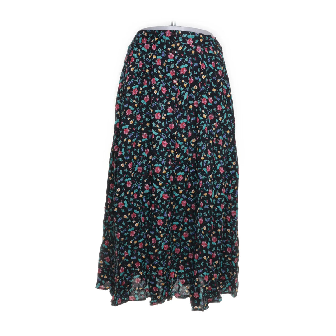 Elton | Zwart, Meerkleurig - Maxi rok