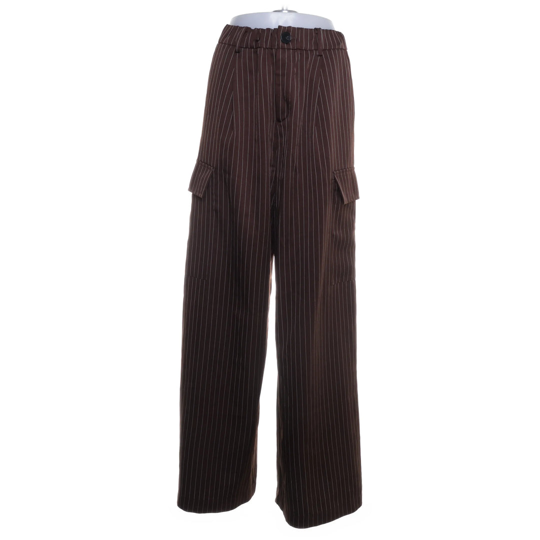 Loavies | Bruin, Wit - Cargo broek