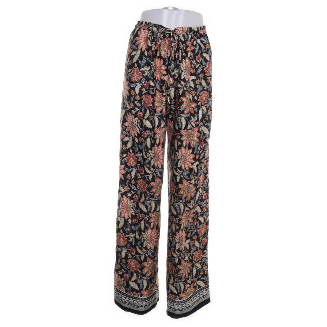 Mango | Zwart, Meerkleurig - Broek