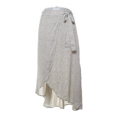 Pieces | Wit - Wikkelrok